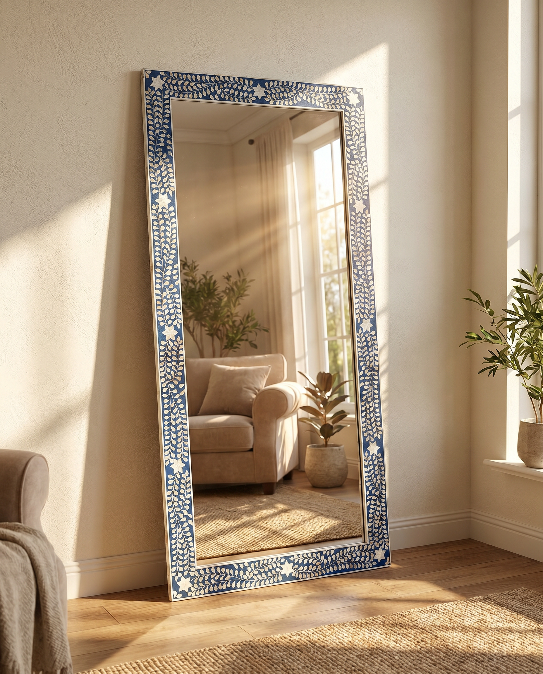 Mother Of Pearl Mirror Frames