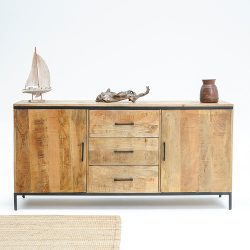 MADRID TWO DOOR THREE DRAWER SIDEBOARD