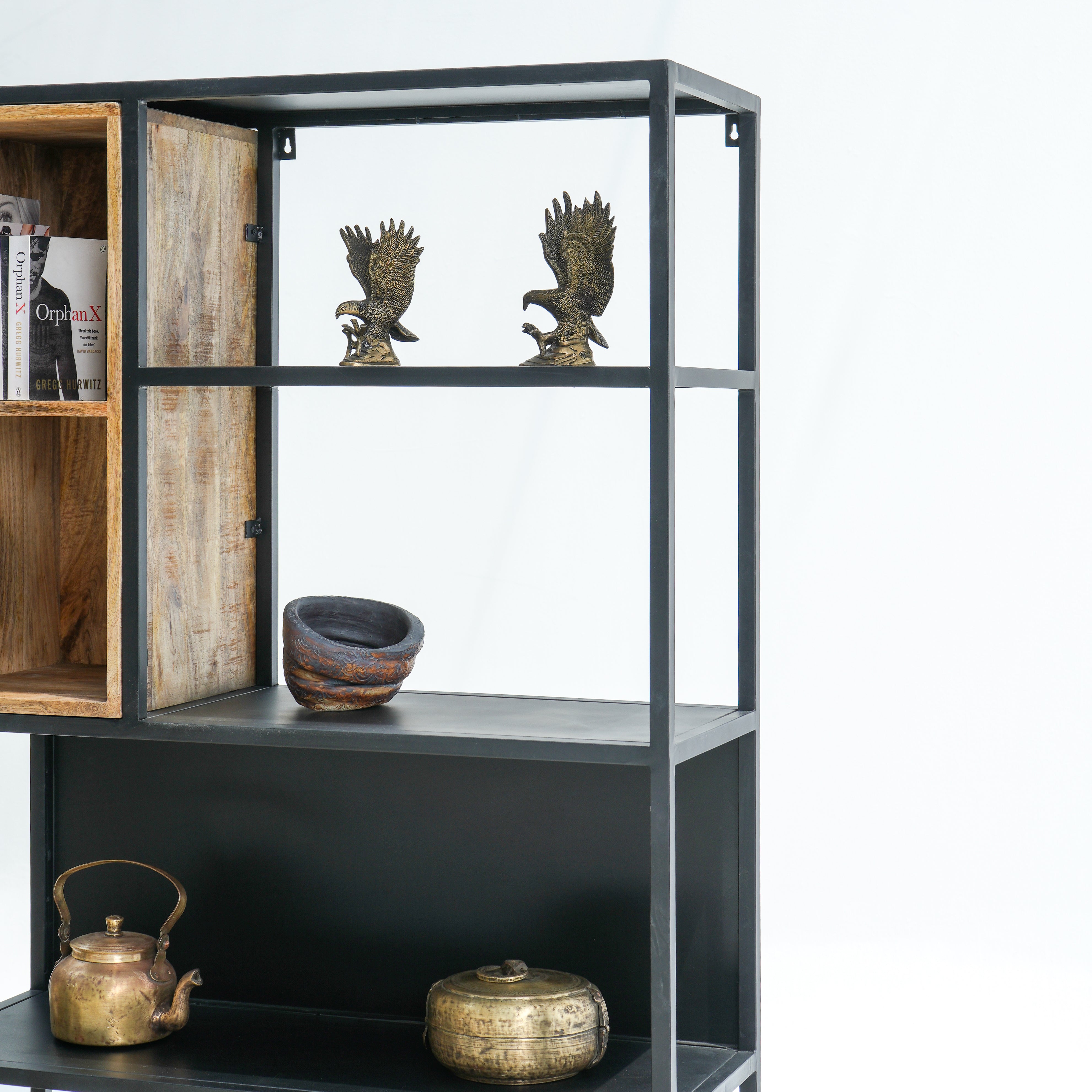Prague Two-Drawer Bookshelf