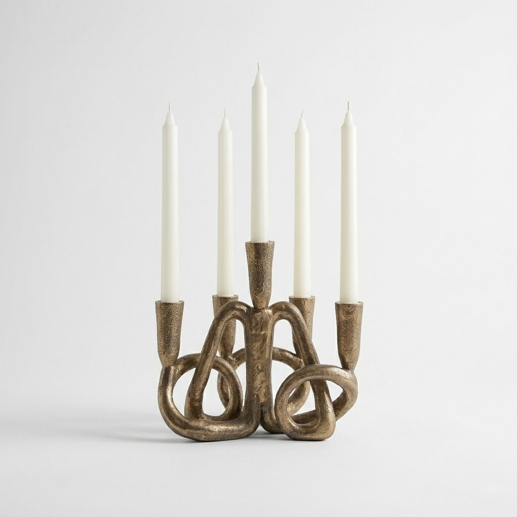 DAZZLING MULTI CANDLE HOLDER - Art and craft furniture 