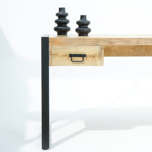 IRONIX WOODEN DESK TABLE