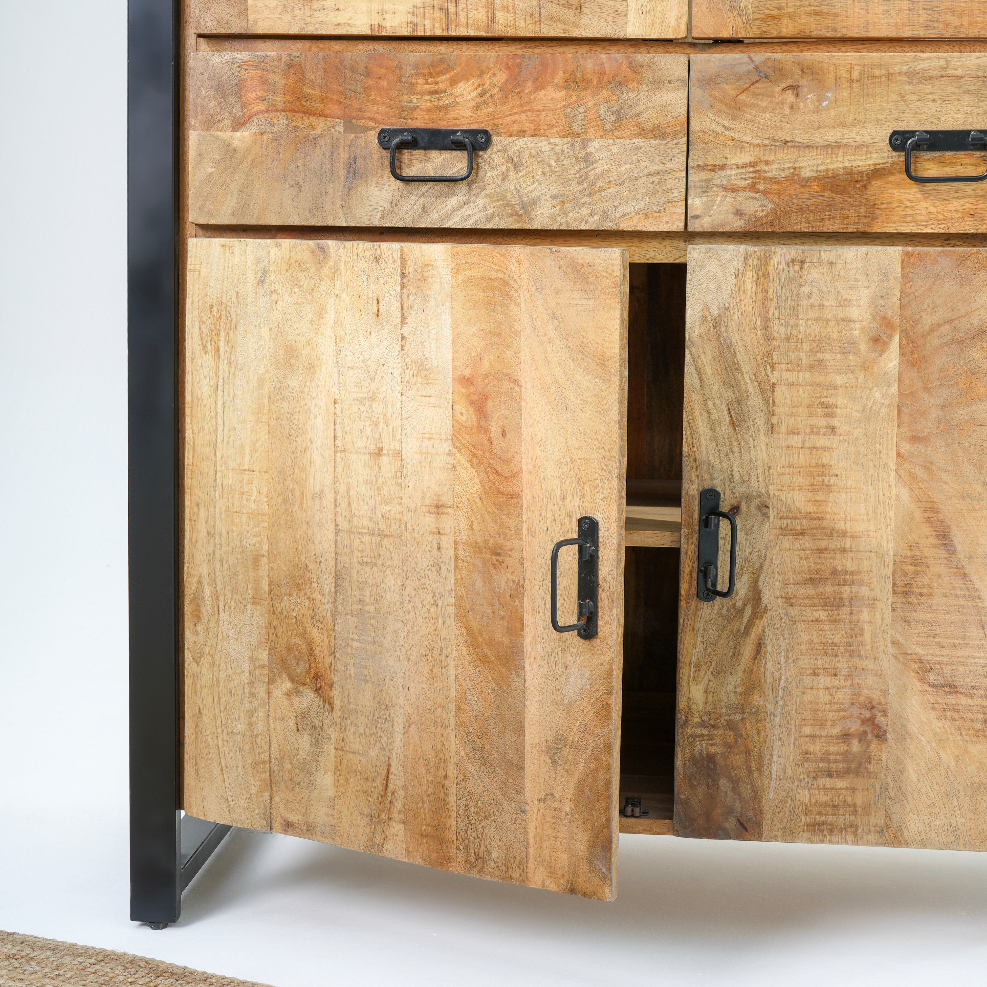 Zen Serenity Two Glass Door Cabinet