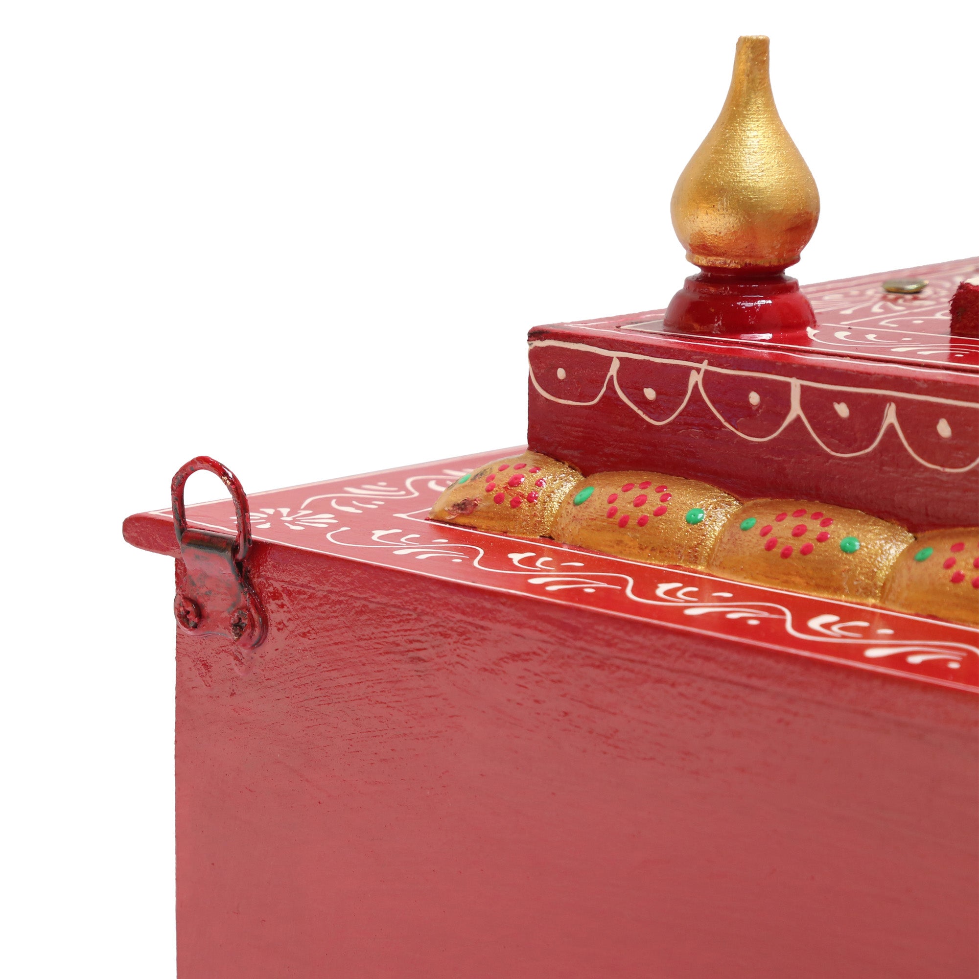 WOODEN SMALL PAINTING TEMPLE