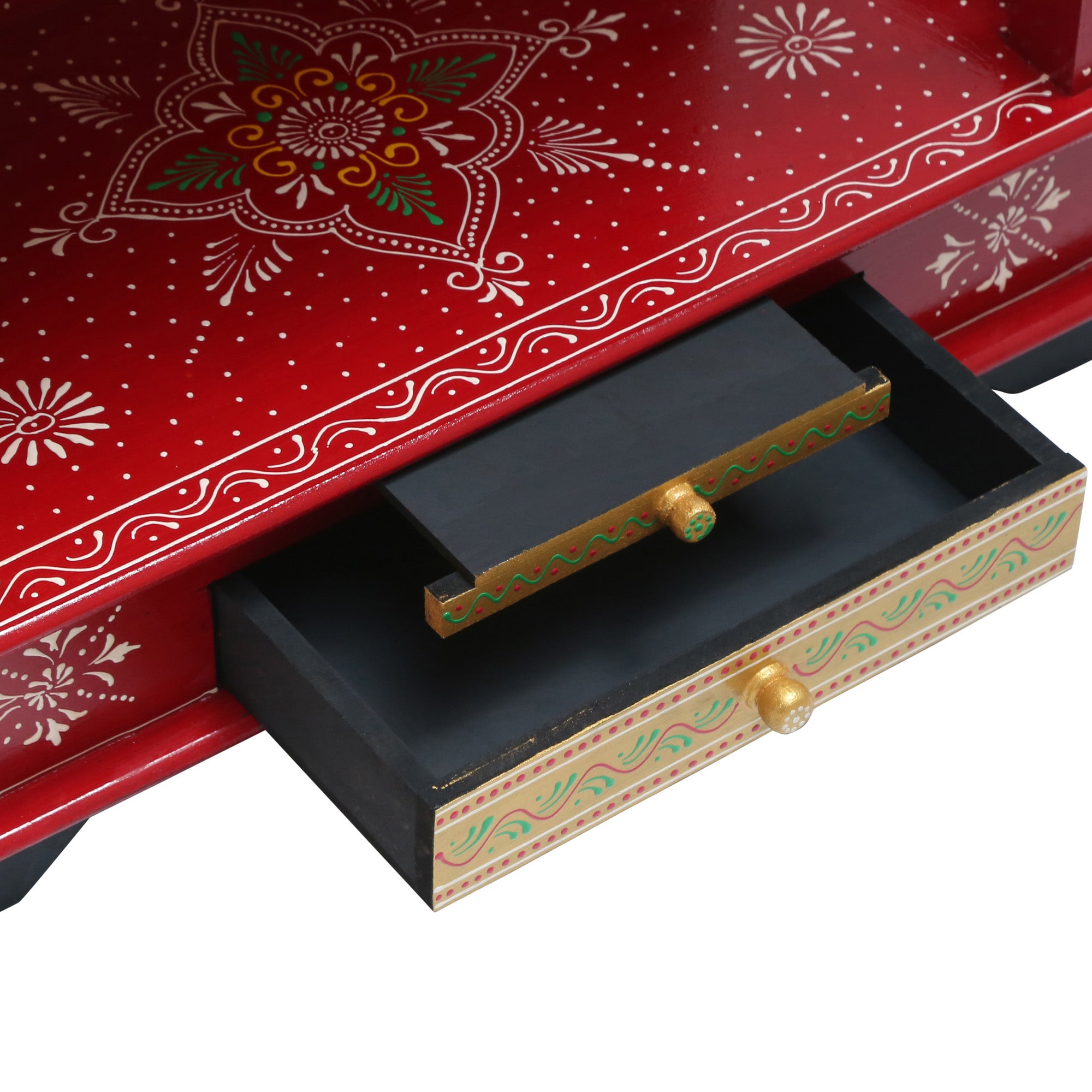 WOODEN SMALL PAINTING TEMPLE