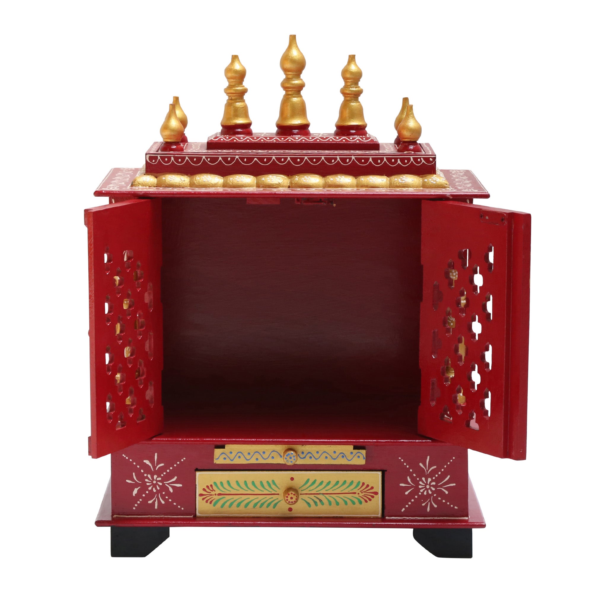 WOODEN SMALL PAINTING TEMPLE