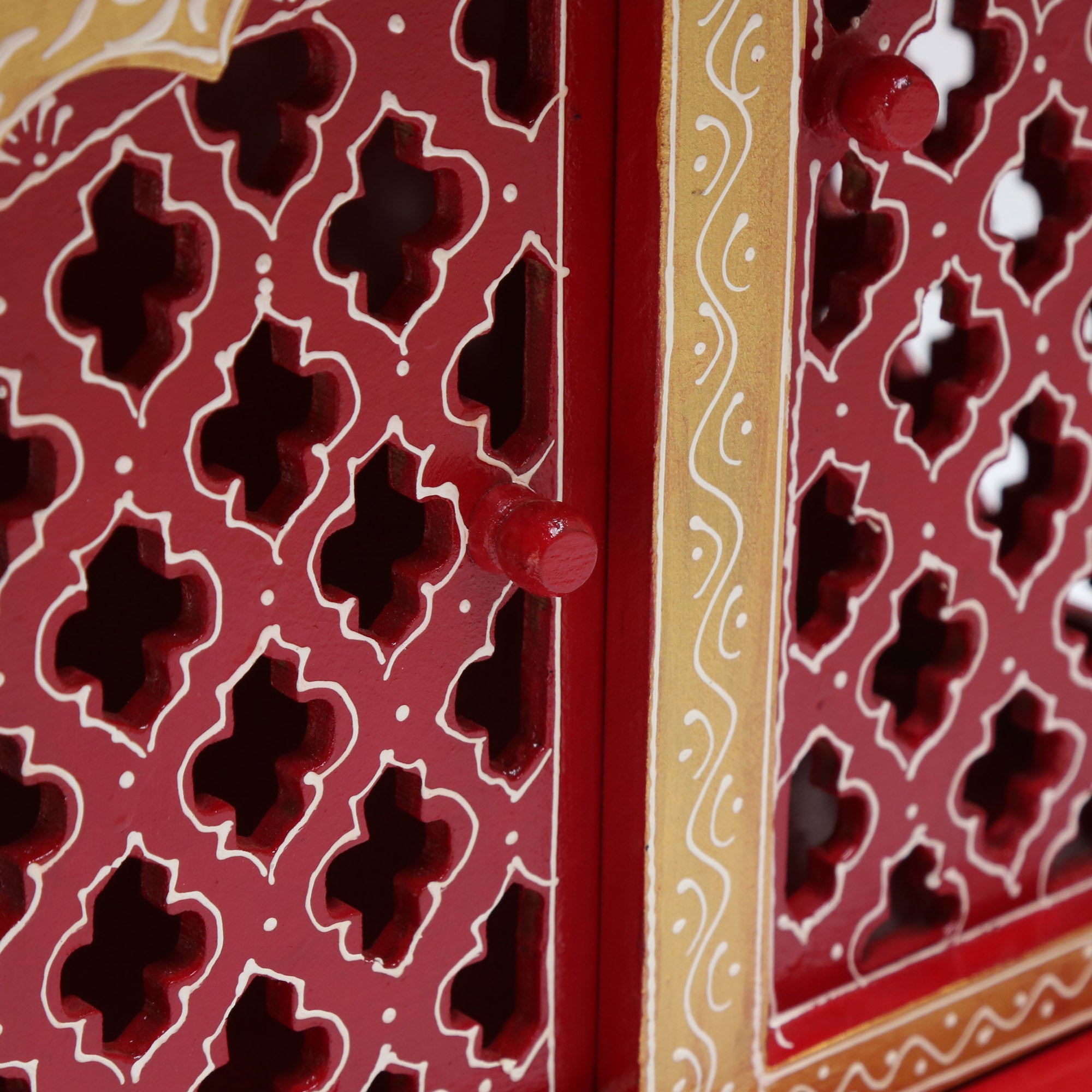 WOODEN SMALL PAINTING TEMPLE