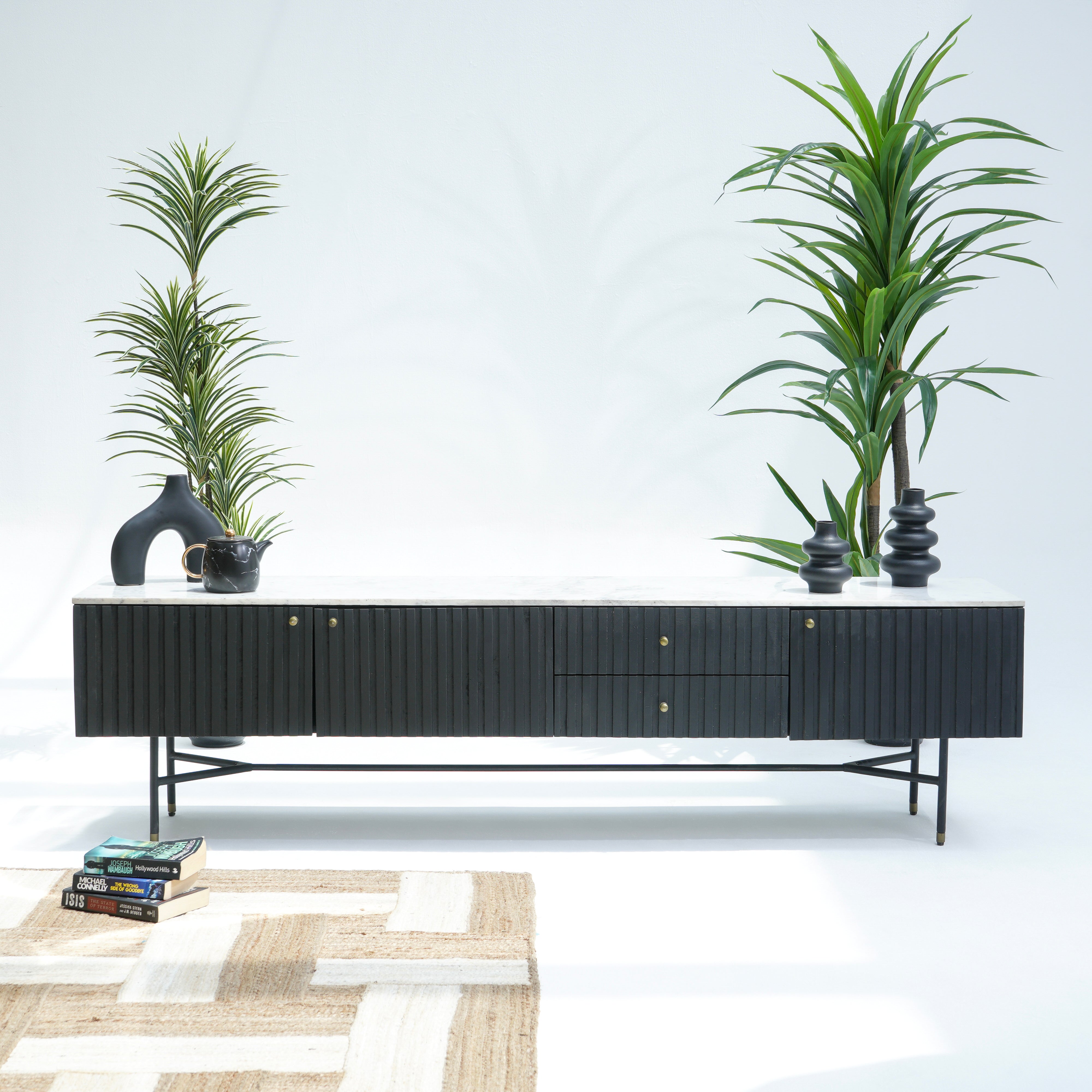 Santa Marble top Tv stand