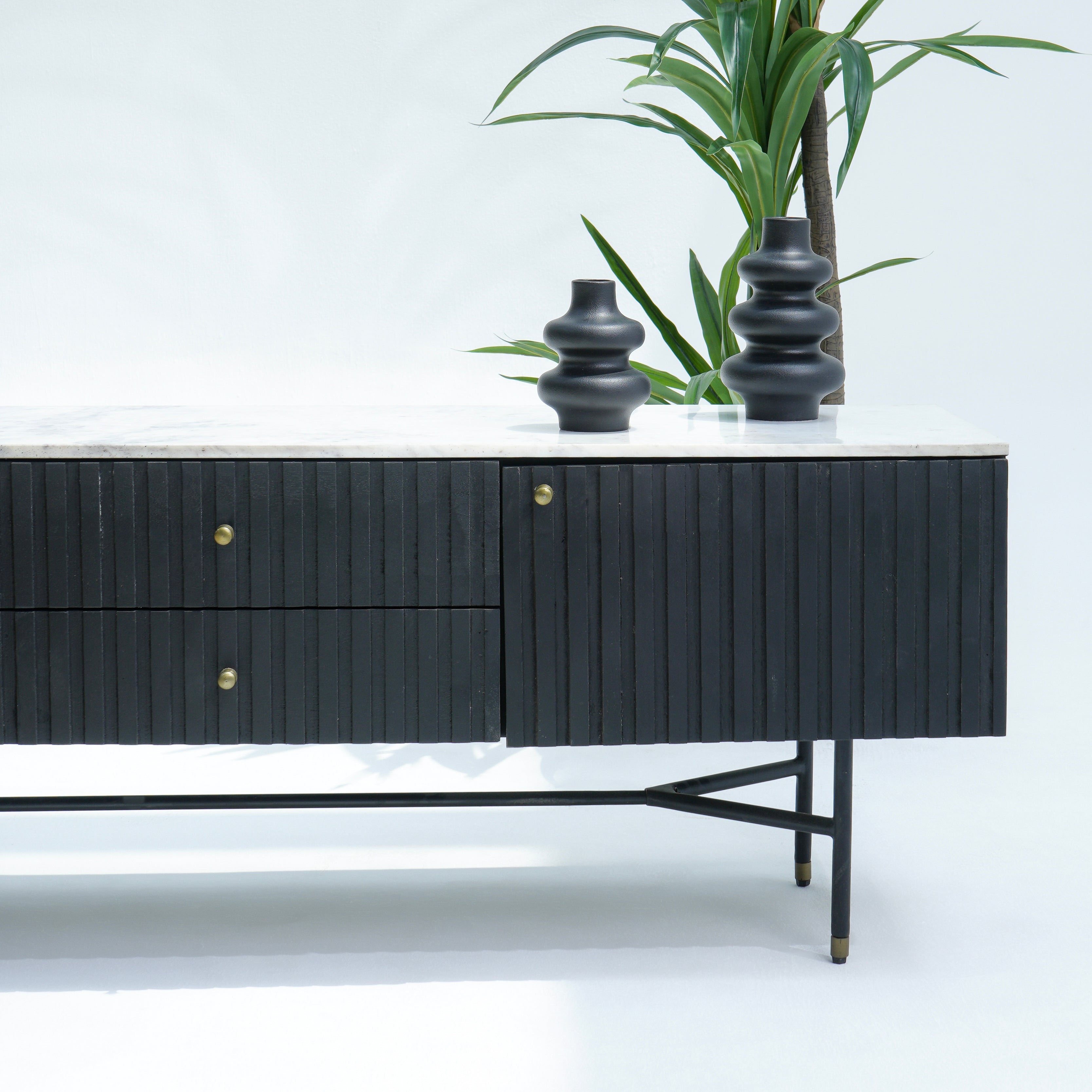 Santa Marble top Tv stand