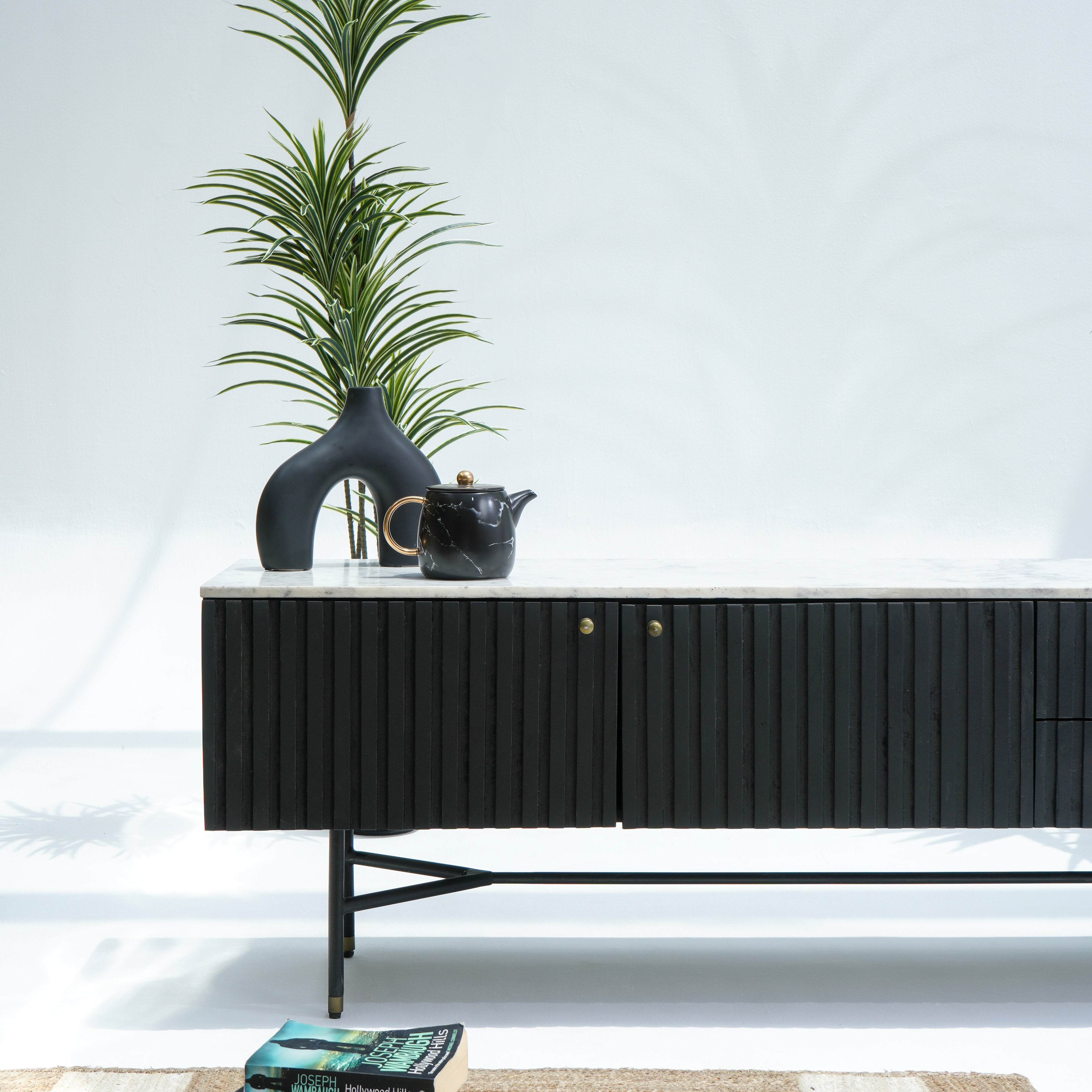 Santa Marble top Tv stand