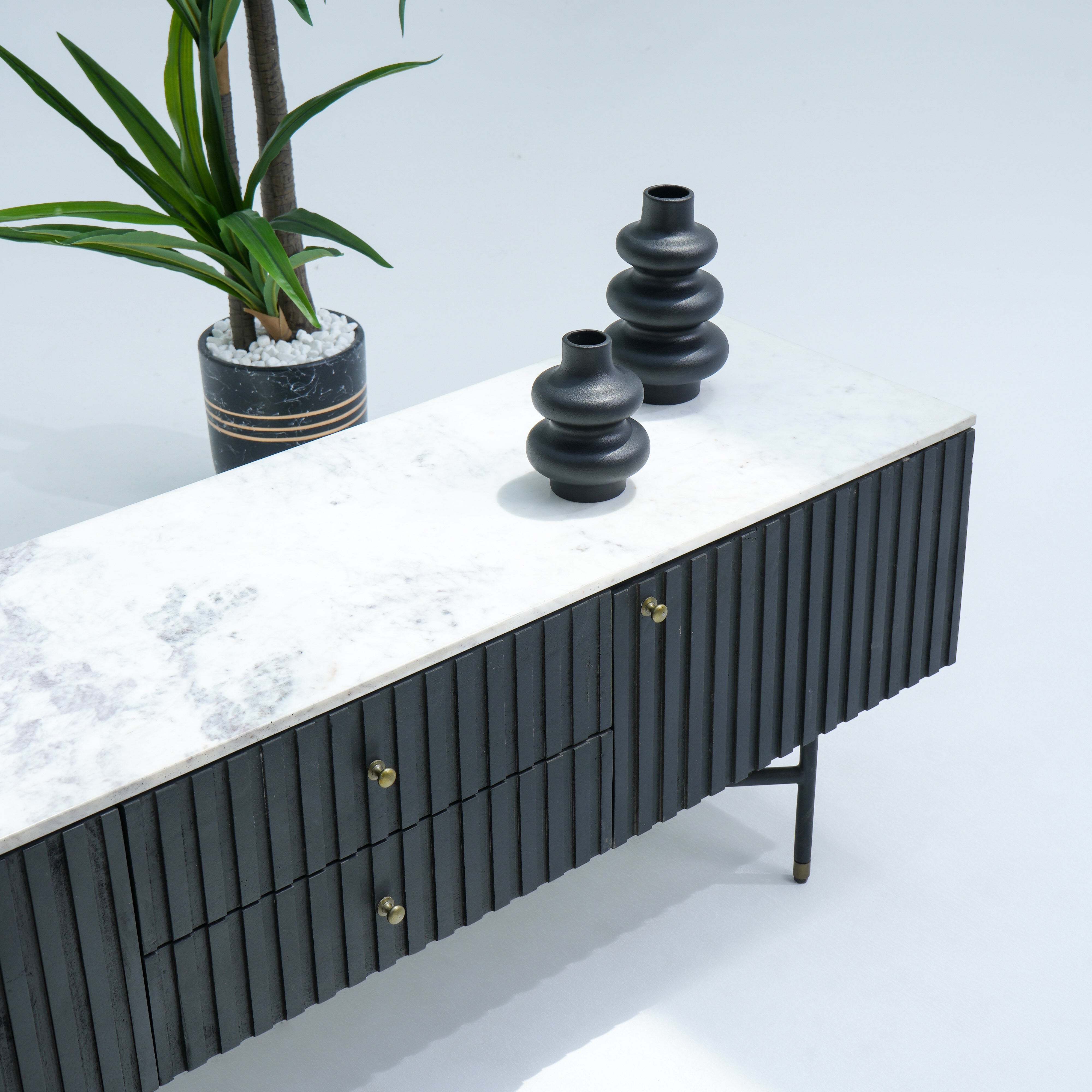 Santa Marble top Tv stand