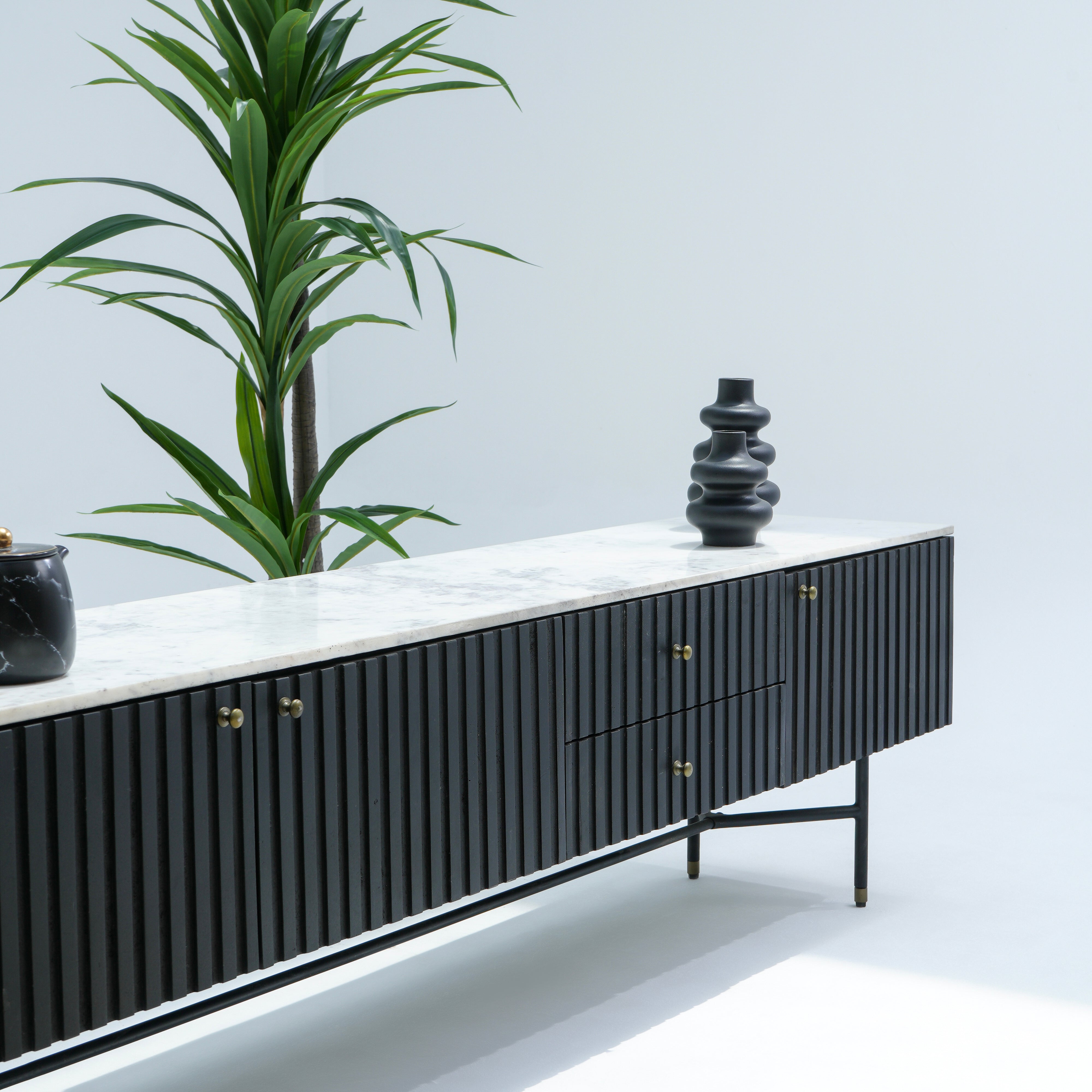 Santa Marble top Tv stand