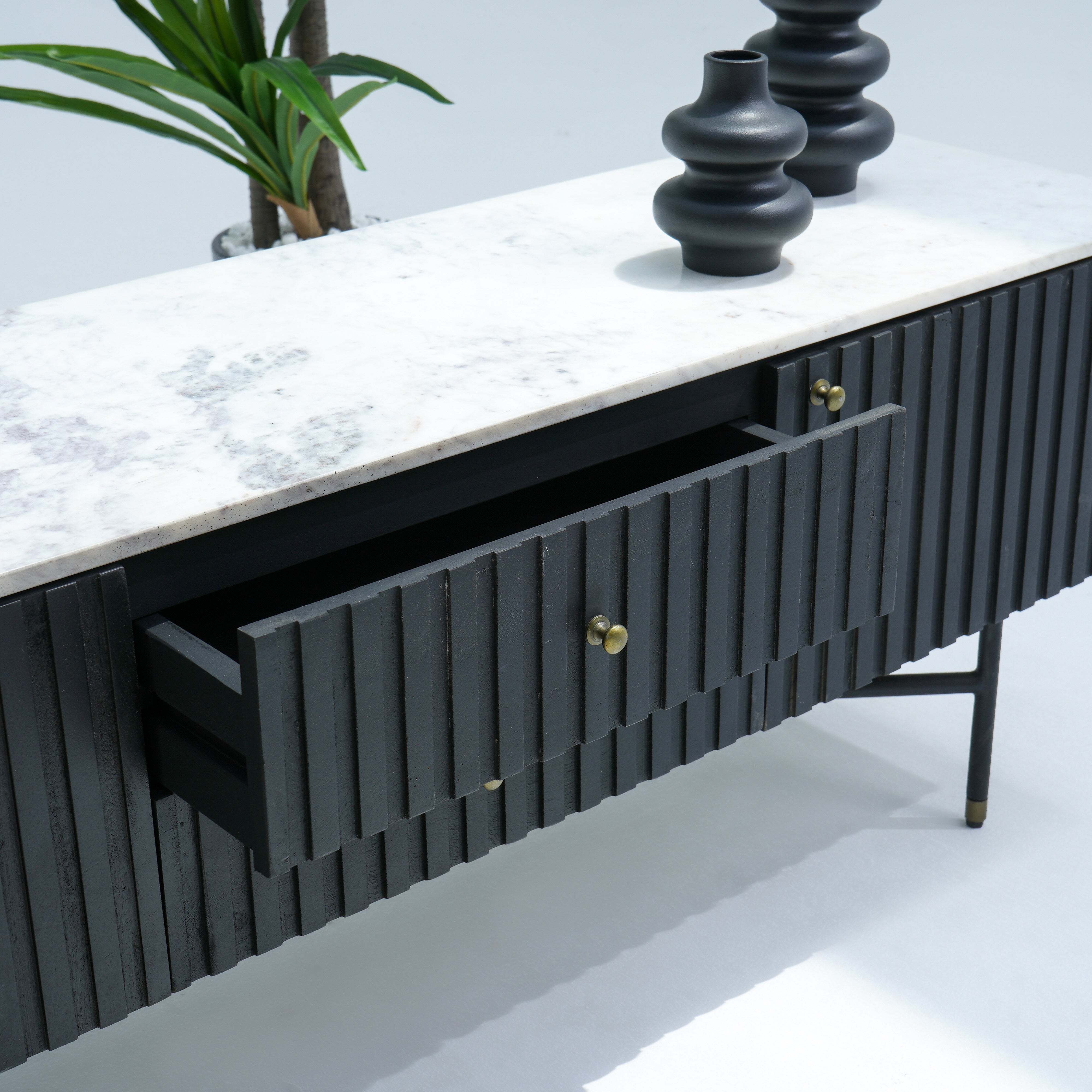 Santa Marble top Tv stand
