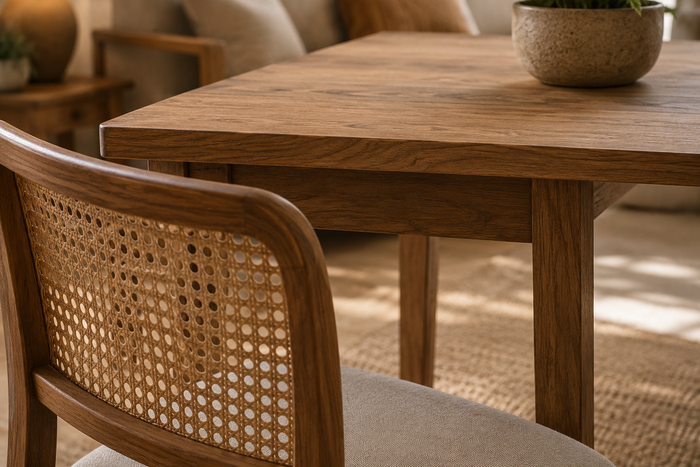Cane & Mother of Pearl Furniture