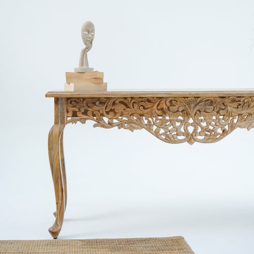 DABORA CARVED CONSOLE TABLE
