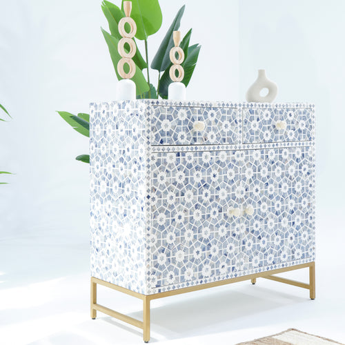 INLAY TWO DRAWER SIDEBOARD