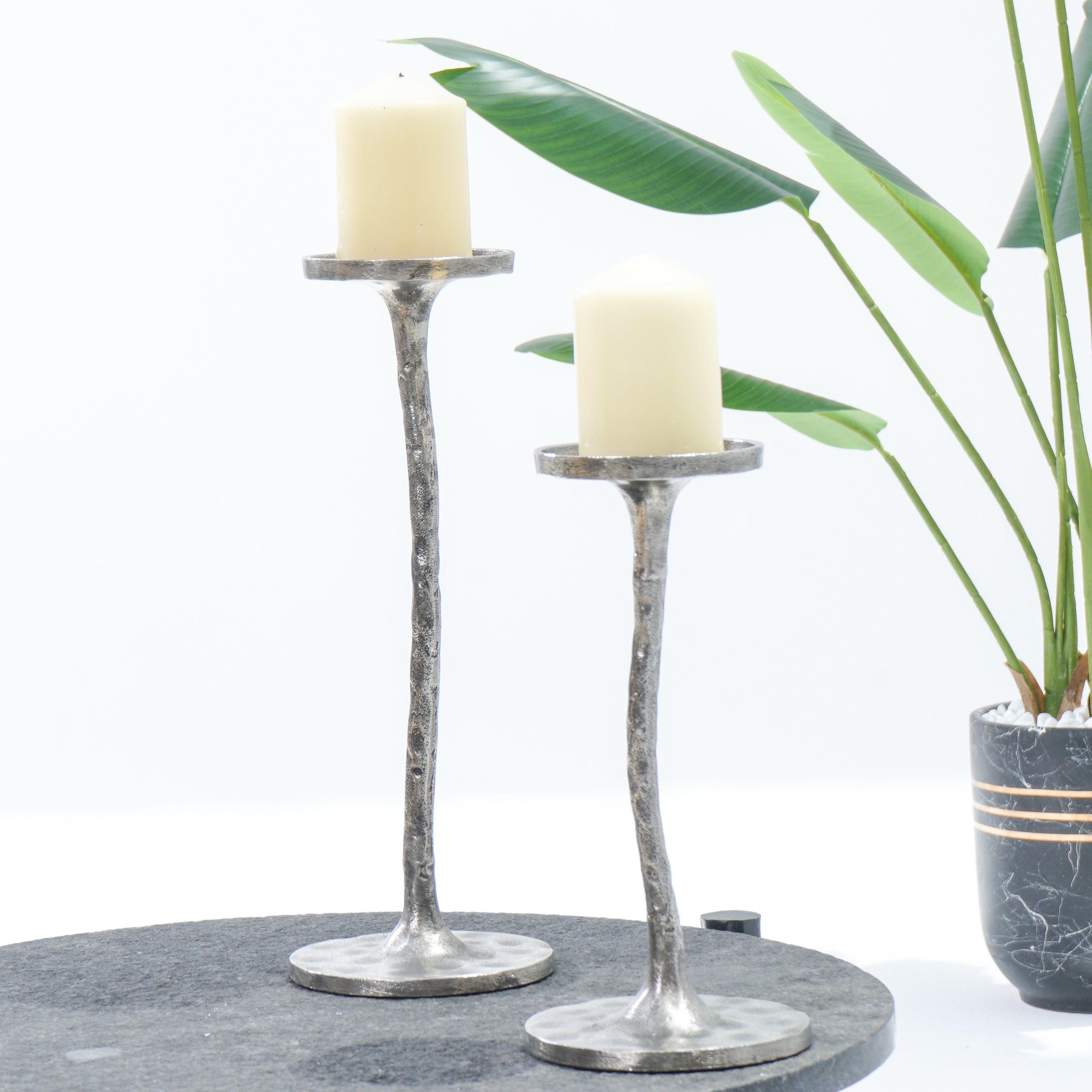 Luminous Grace Big Pillar Holder