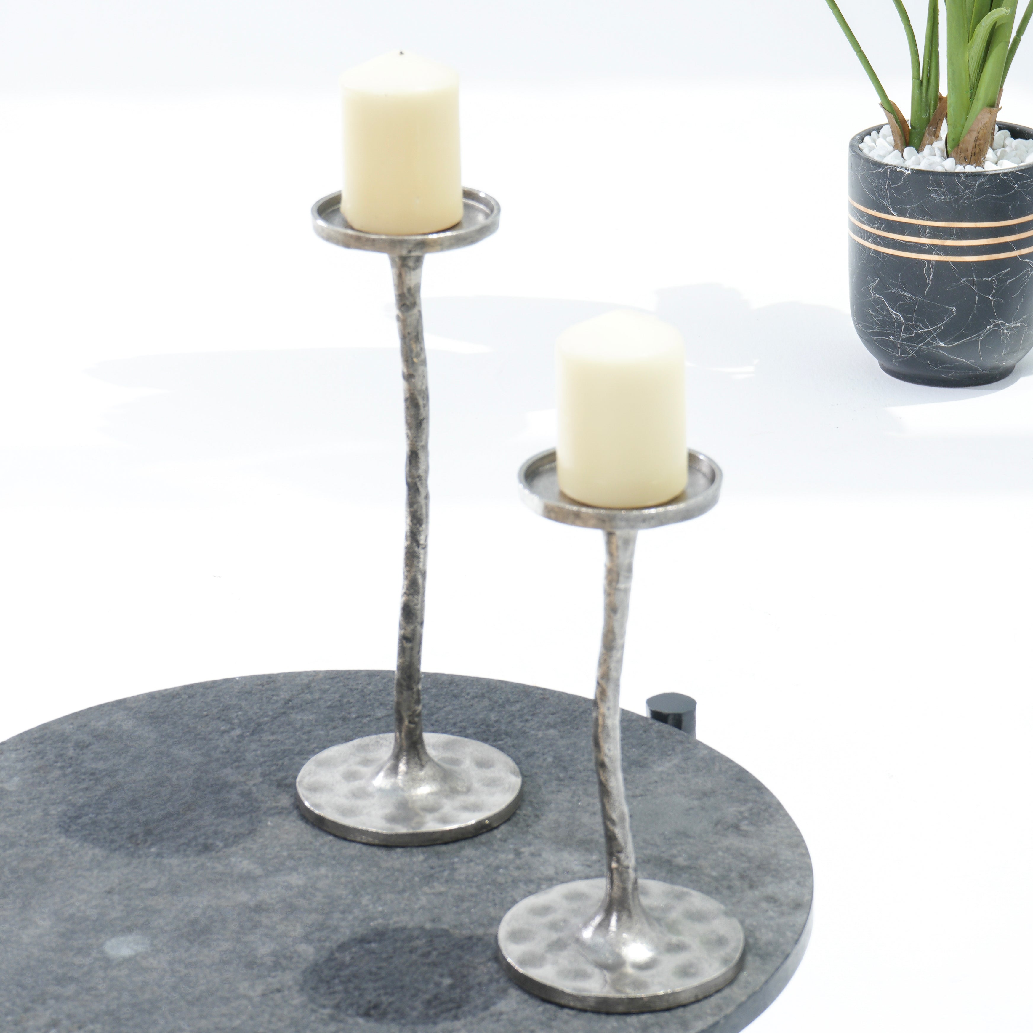 Luminous Grace Big Pillar Holder