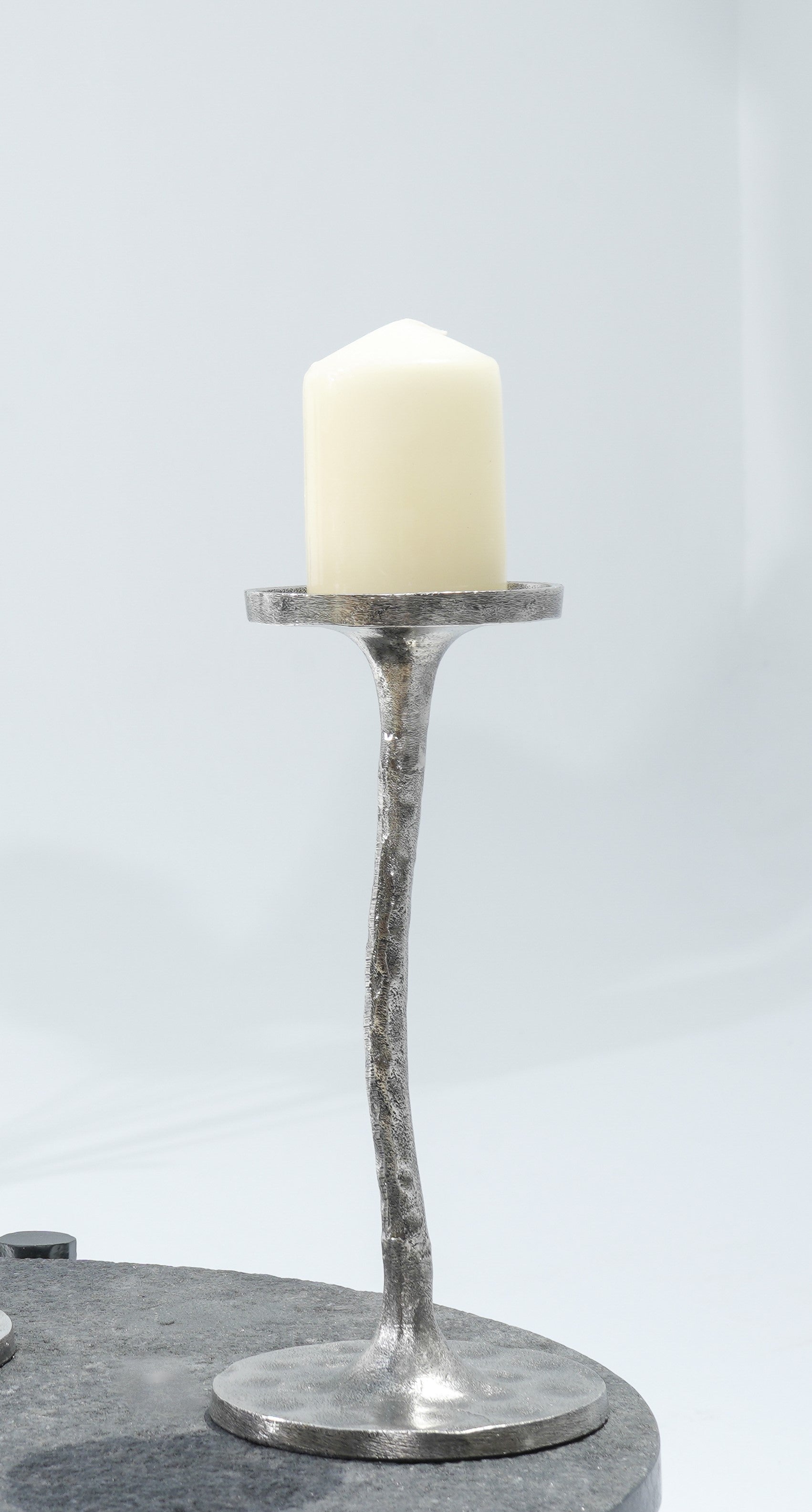 Luminous Grace Small Pillar Holder