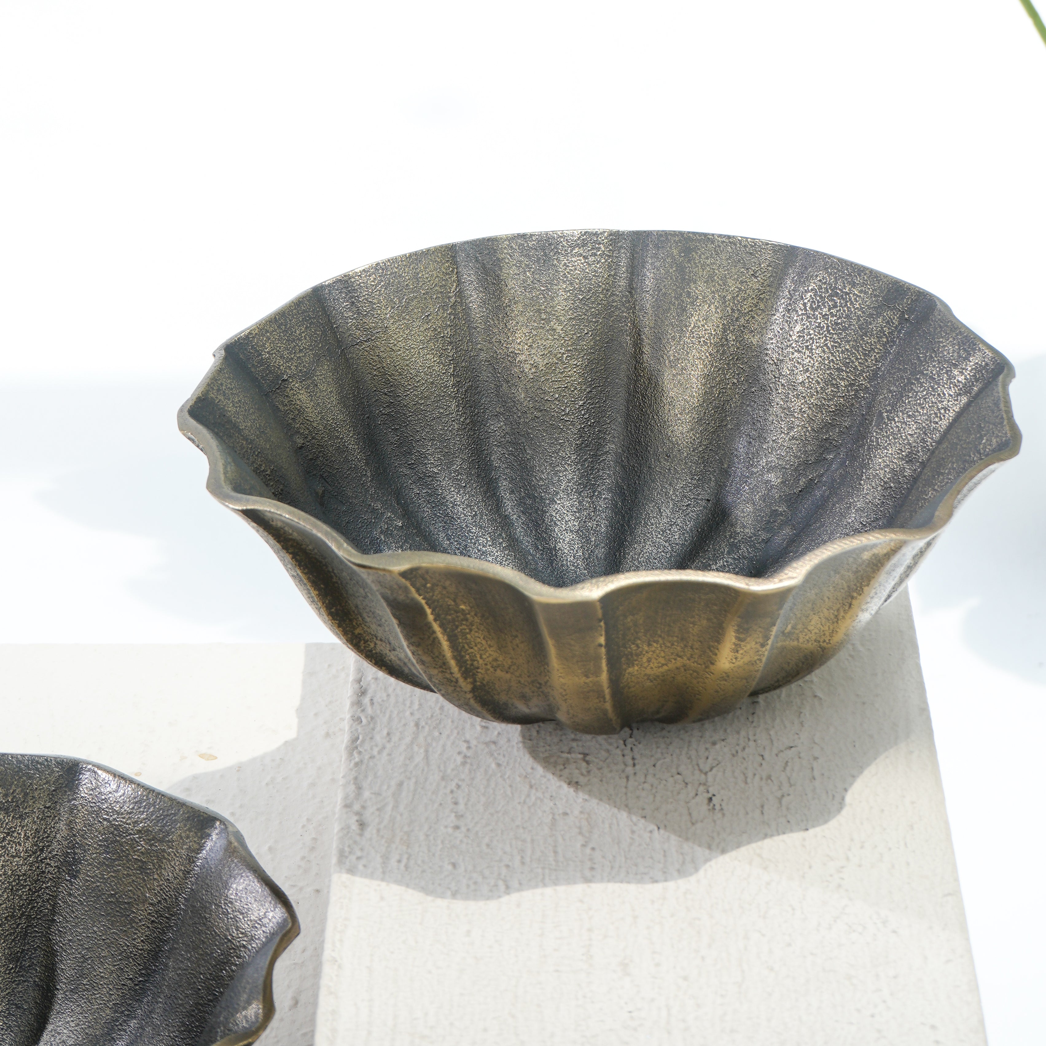 Elegant Ember Big Round Bowl