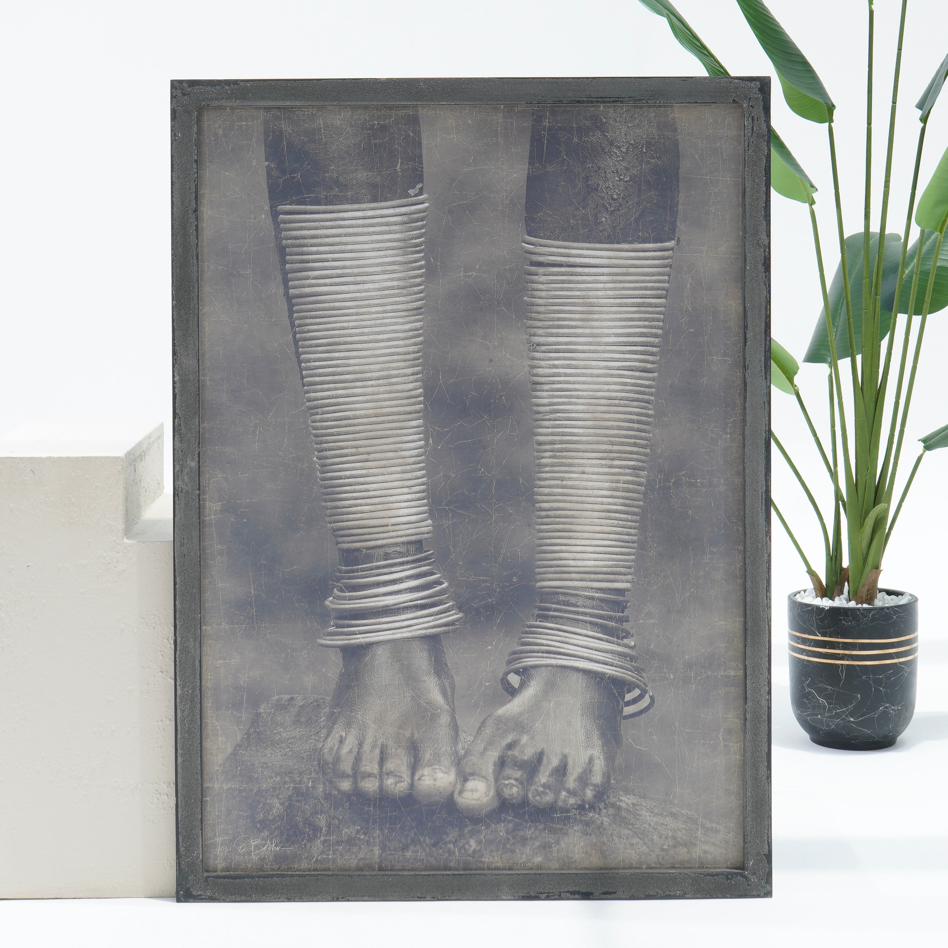 MAJESTIC SCENE WALL PAINTING WITH FRAME