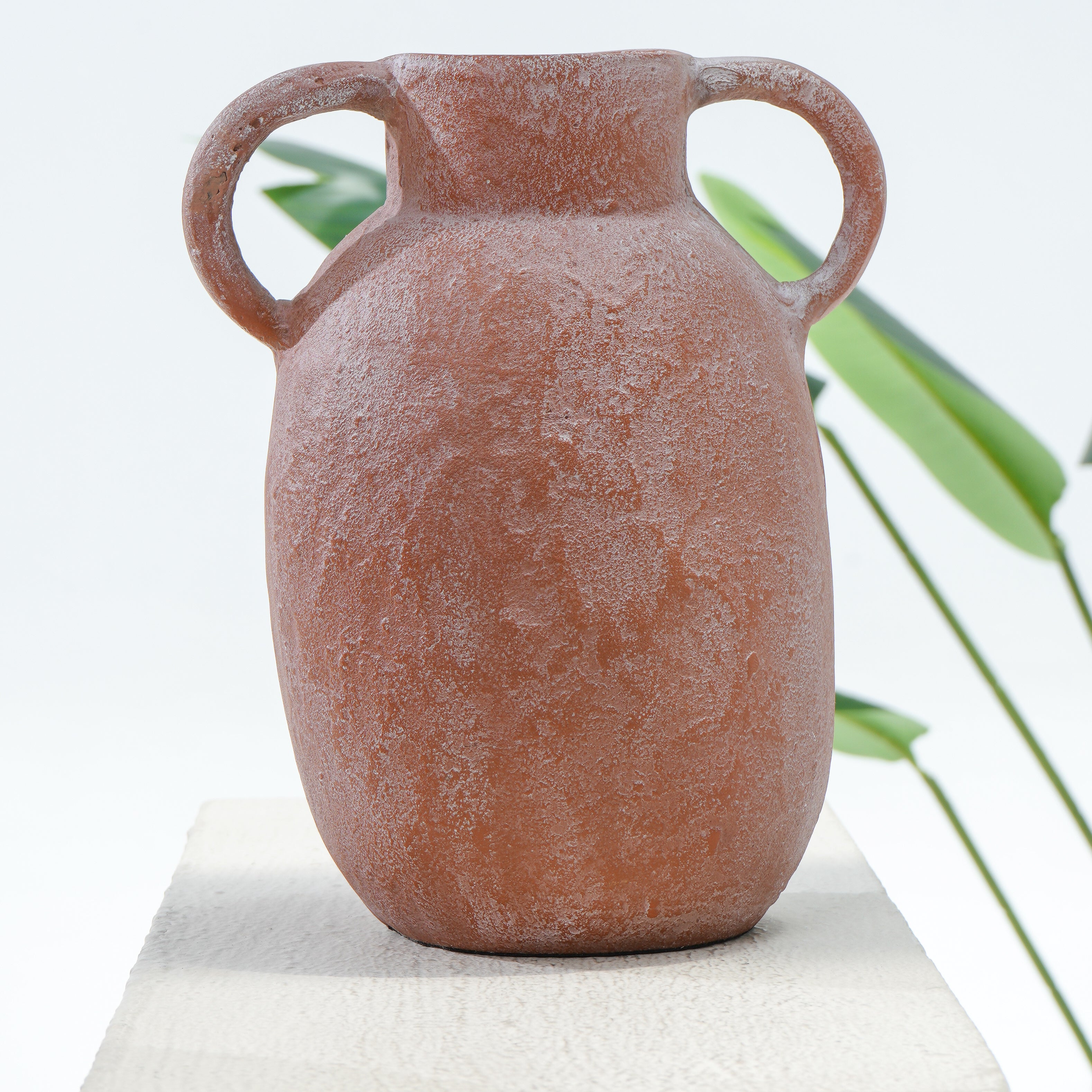 Rustic Rosebud Flower Vase