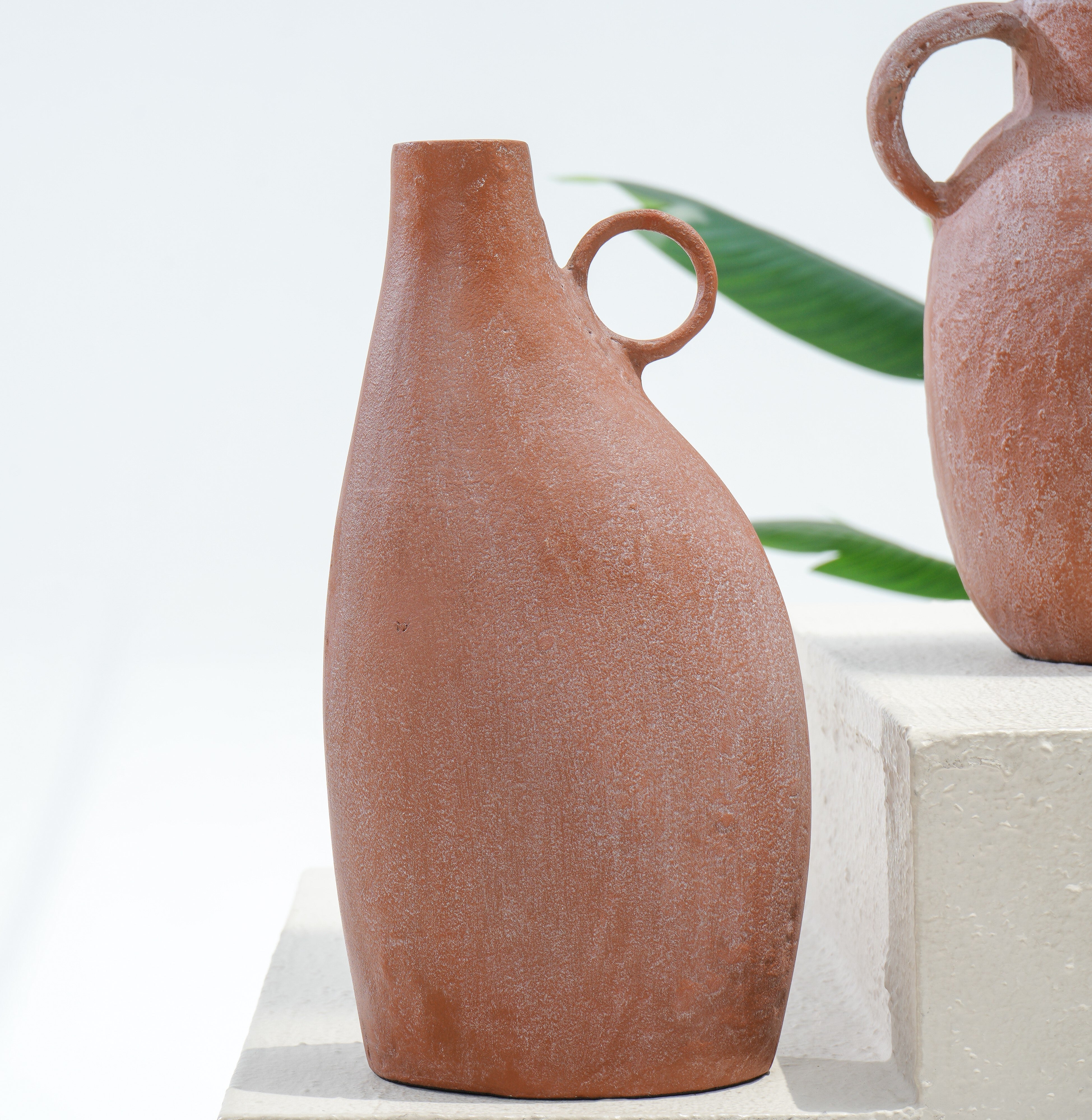 Rustic Rosebud Flower Vase