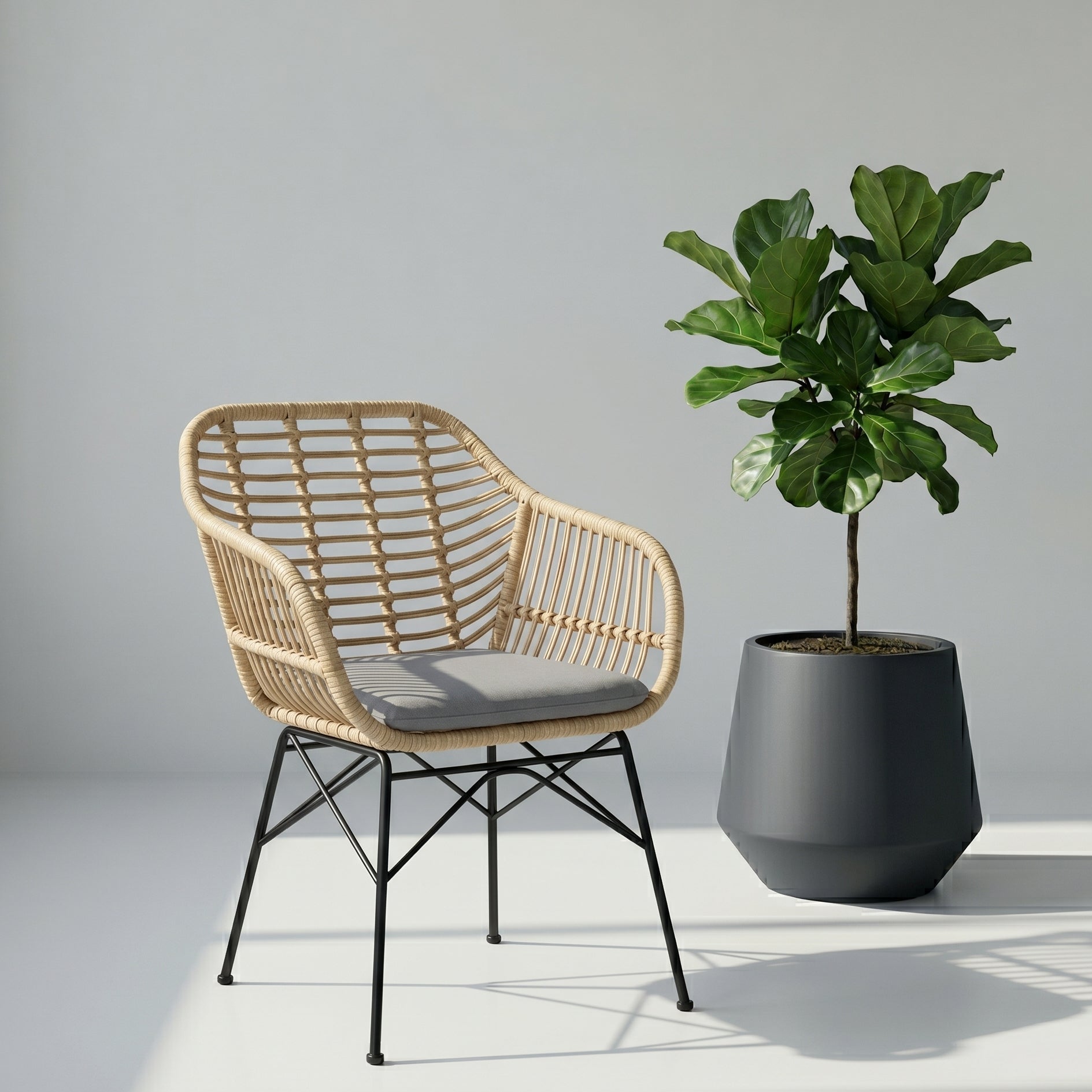 PALMA LOUNGE CHAIR - Art and craft furniture 
