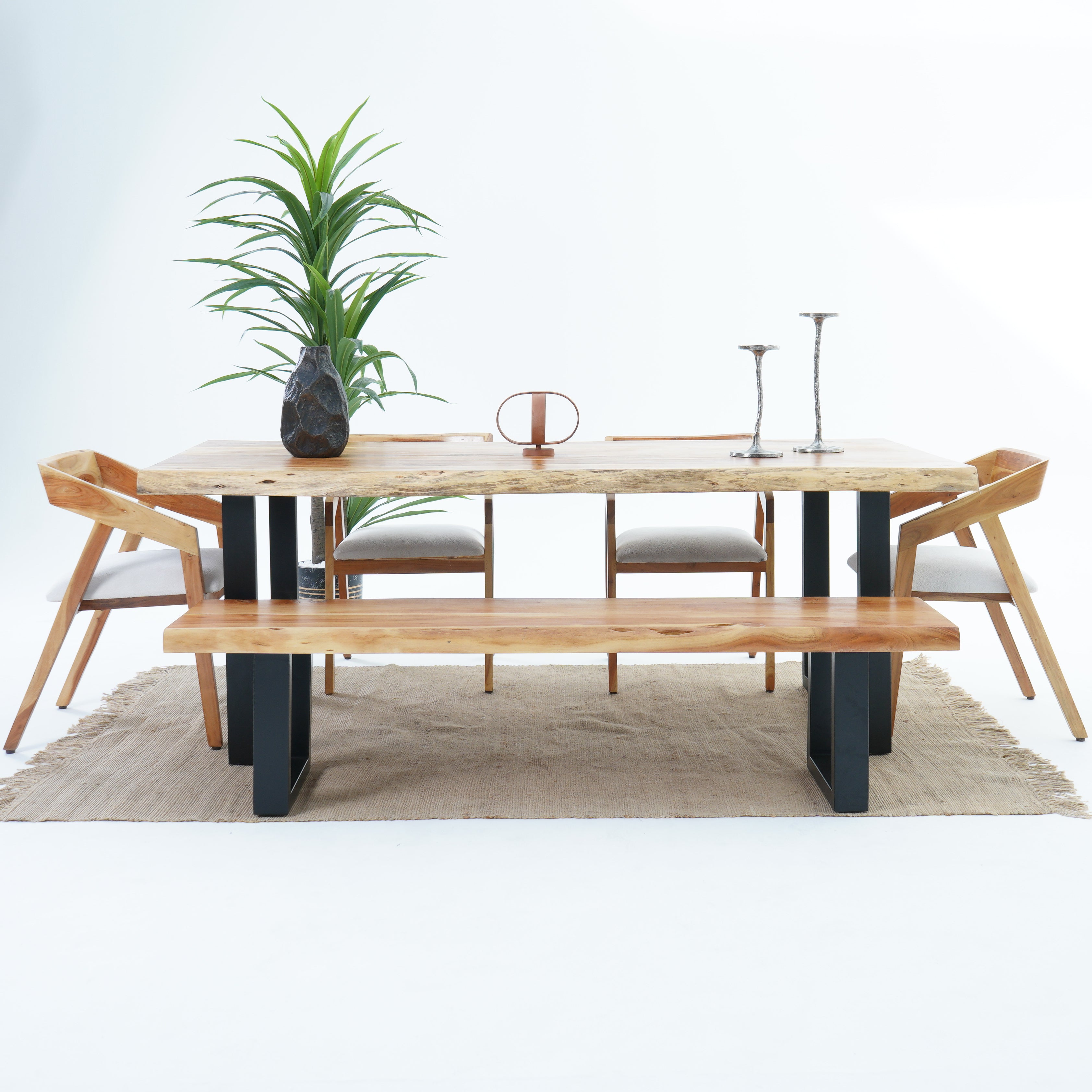 Majesty Acacia Live Edge Dining Table