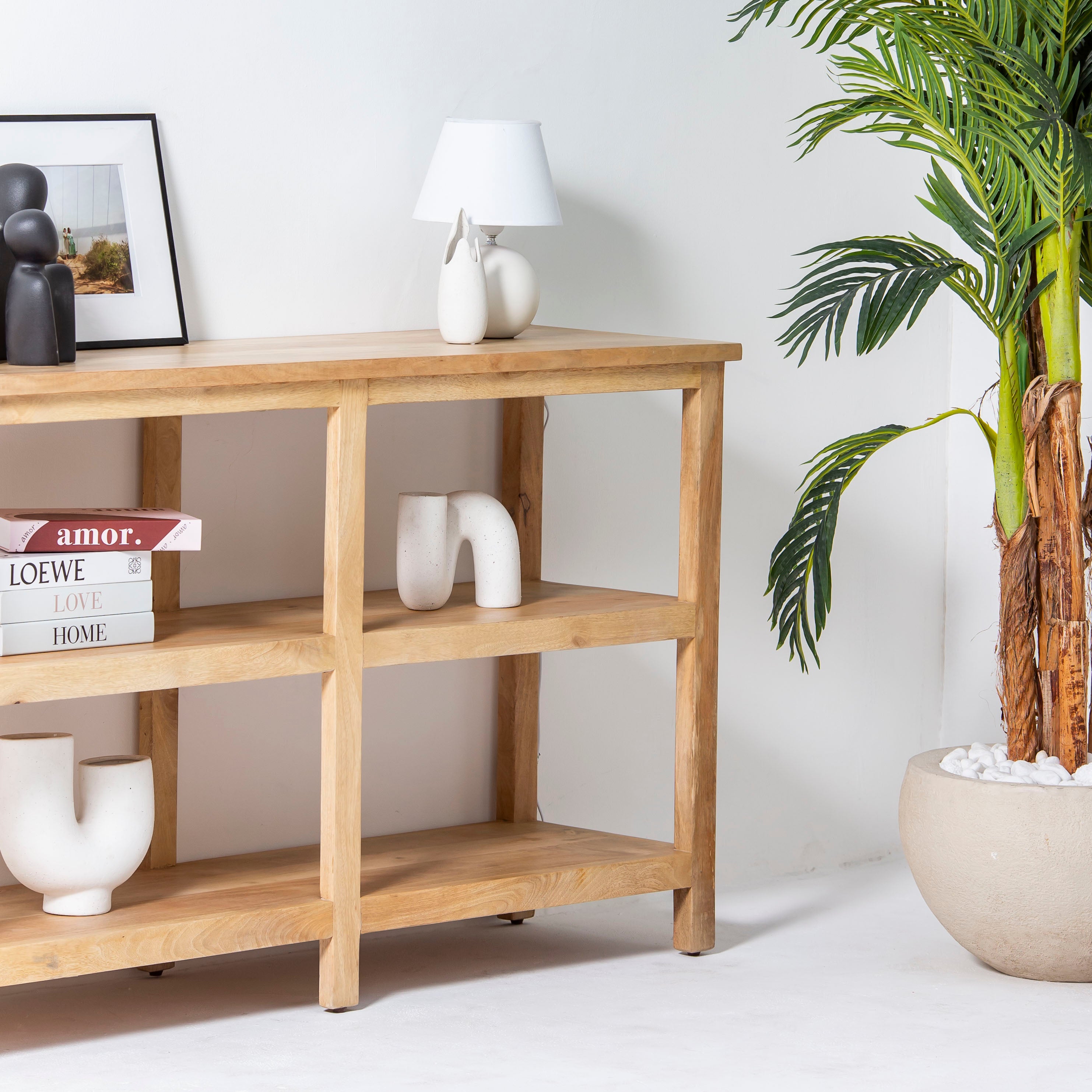 VENEZIA WOODEN CONSOLE TABLE