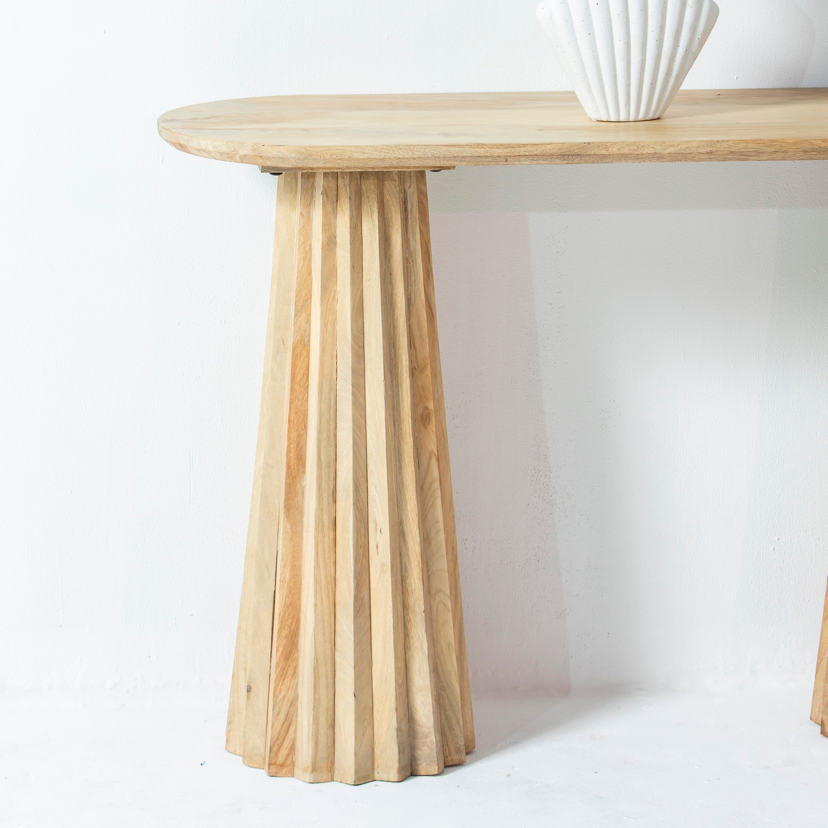 LUWIN WOODEN CONSOLE TABLE