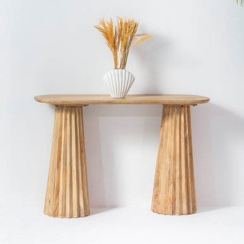 LUWIN WOODEN CONSOLE TABLE