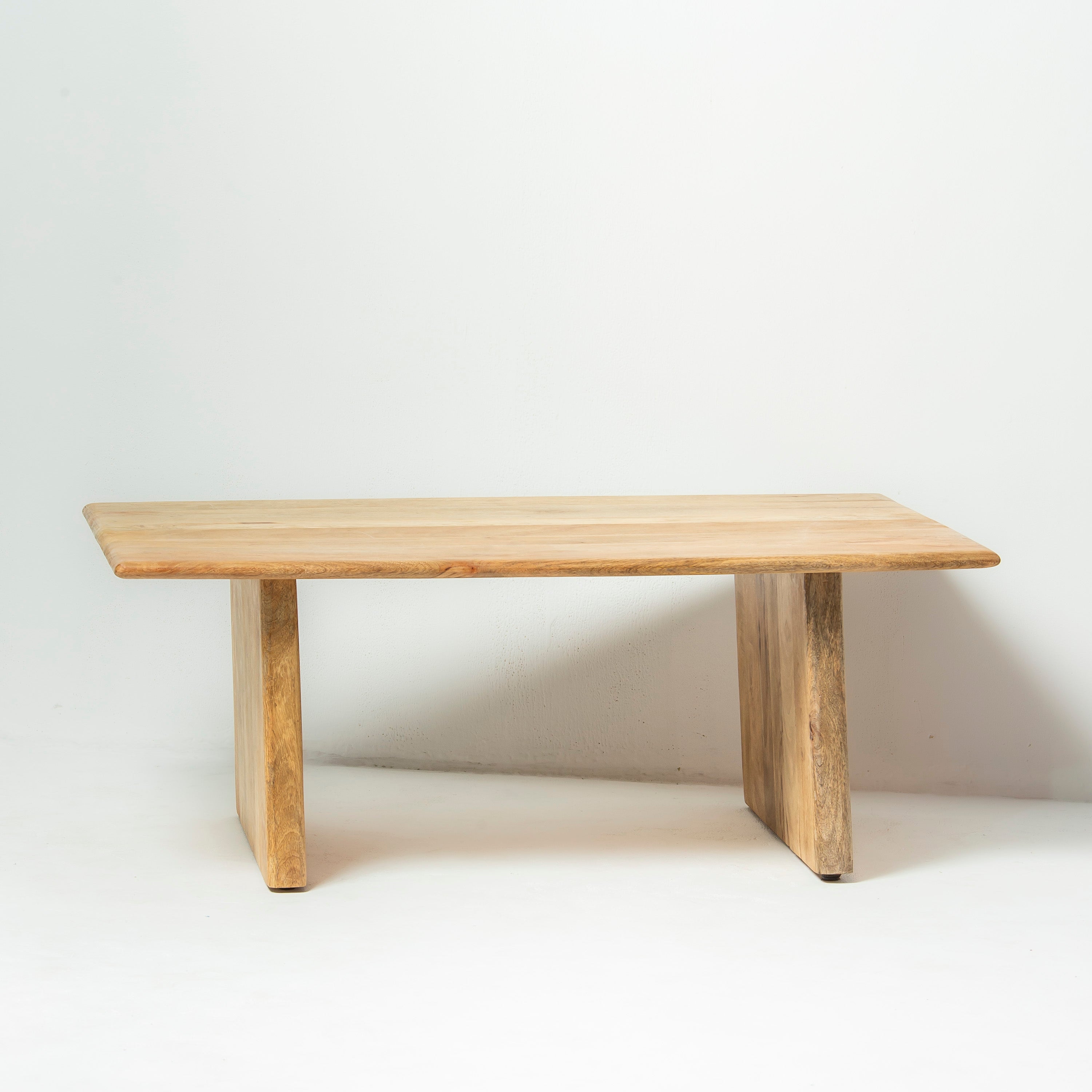 AUREVO WOODEN PLAN FINISH COFFEE TABLE