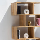 AUREVO WOODEN BOOKSHELF - Art and craft furniture 