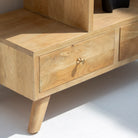AUREVO WOODEN BOOKSHELF - Art and craft furniture 