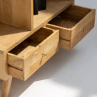 AUREVO WOODEN BOOKSHELF - Art and craft furniture 