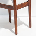 AUREVO DARK WOODEN CHAIR - Art and craft furniture 
