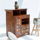 SHESTILE WOODEN TILE FTD BAR COUNTER - Art and craft furniture 