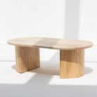 AUREVO WOODEN COFFEE TABLE - Art and craft furniture 