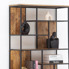 BERLIN LOFT WDN TWO DRAWER BOOKSHELF - Art and craft furniture 