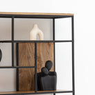 BERLIN LOFT WDN TWO DRAWER BOOKSHELF - Art and craft furniture 