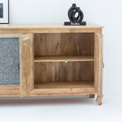 MAESTRO WOODEN CARVING SIDEBOARD - Art and craft furniture 