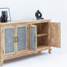 MAESTRO WOODEN CARVING SIDEBOARD - Art and craft furniture 