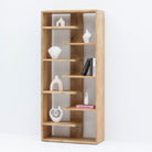 AUREVO WOODEN OPEN BOOKSHELF - Art and craft furniture 