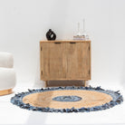 AURA CURVE MANGO WOOD SIDEBOARD - Art and craft furniture 