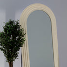 Aureline Lining White Mirror Frame - Art and craft furniture 