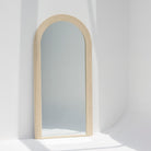 Zyra White MIrror Frame - Art and craft furniture 