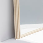 Zyra White MIrror Frame - Art and craft furniture 