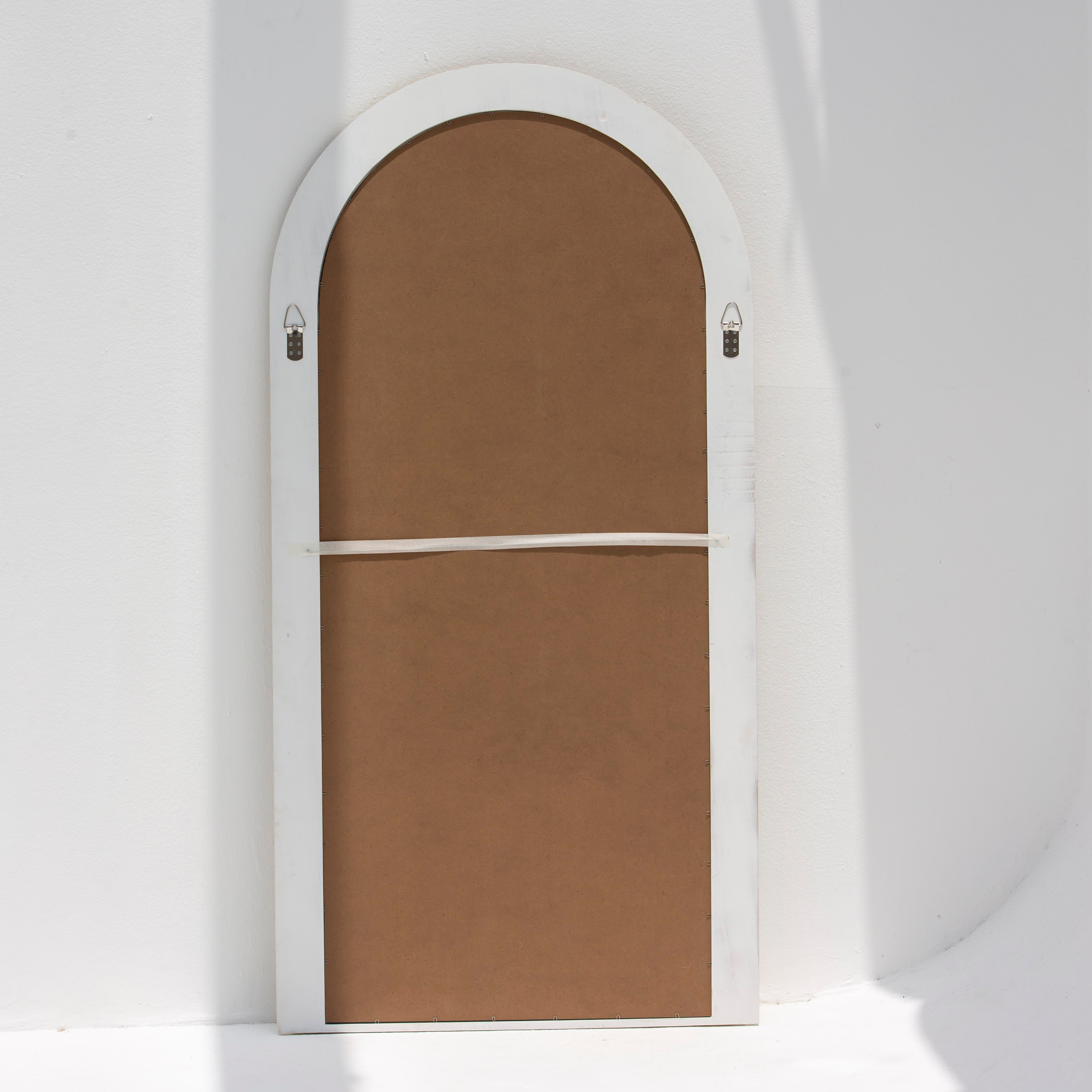 Zyra White MIrror Frame - Art and craft furniture 