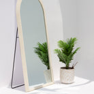 Arcwood White Mirror Frame - Art and craft furniture 