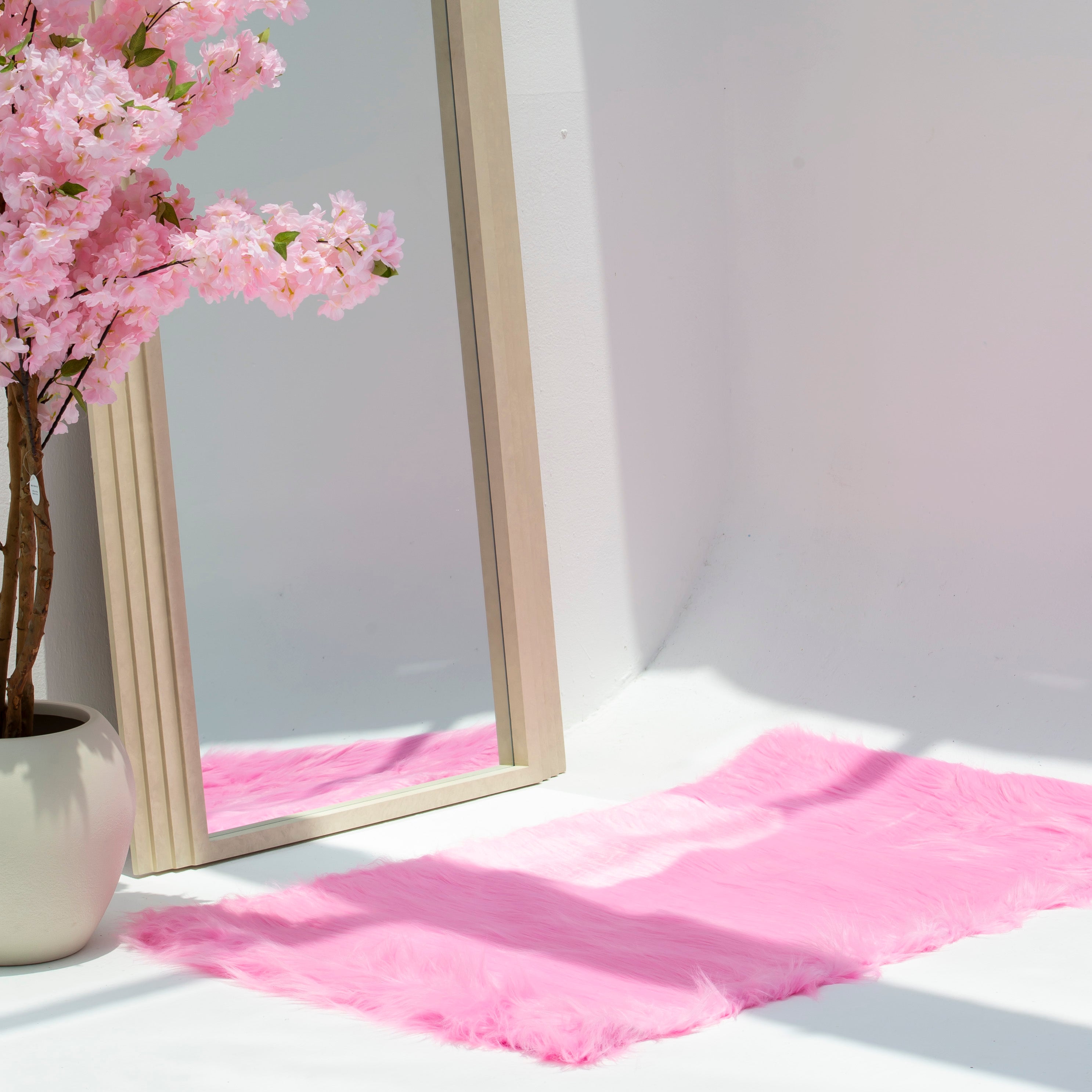 Nordline White Mirror Frame - Art and craft furniture 